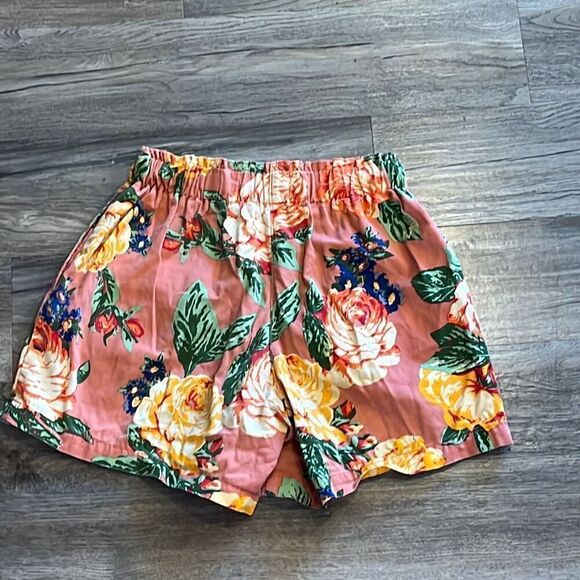 Urban Outfitters Floral Print High Waist Shorts Small - Picture 2 of 6